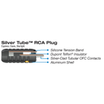 Wireworld Male Silver Tube RCA 8.5mm, коннектор RCA, посеребр., 8,5мм, (RCAM8.5MM)