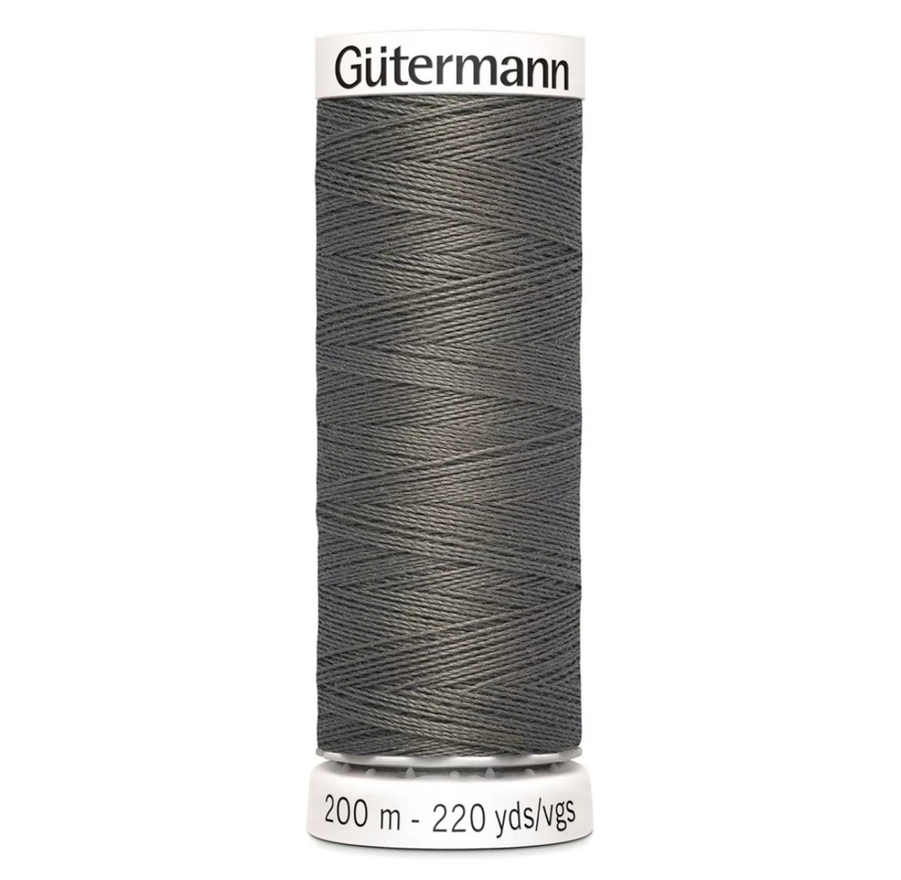 Нить Sew-All 200 м, Gutermann, 035 серо-бурый
