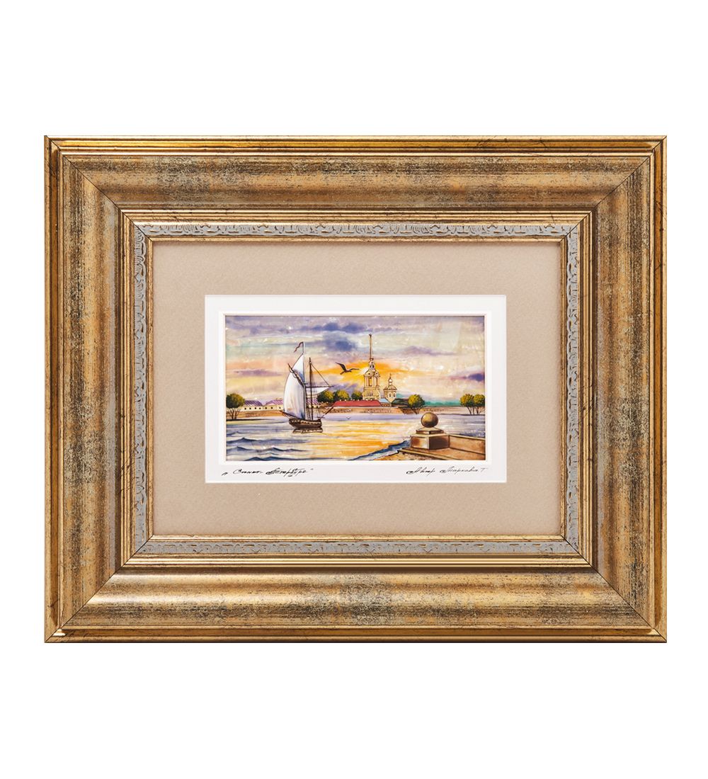 Народные промыслы ШК-55/228 Панно «Санкт-Петербург»