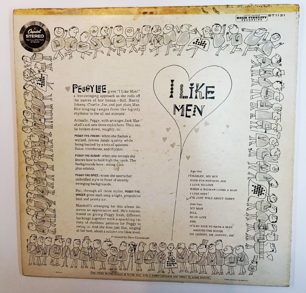 Peggy Lee I Like Men (US 1959)