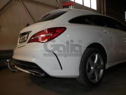 Оцинкованный фаркоп на Mercedes CLA-Class c117 купе 2013-2019 (без электрики), Galia M146A