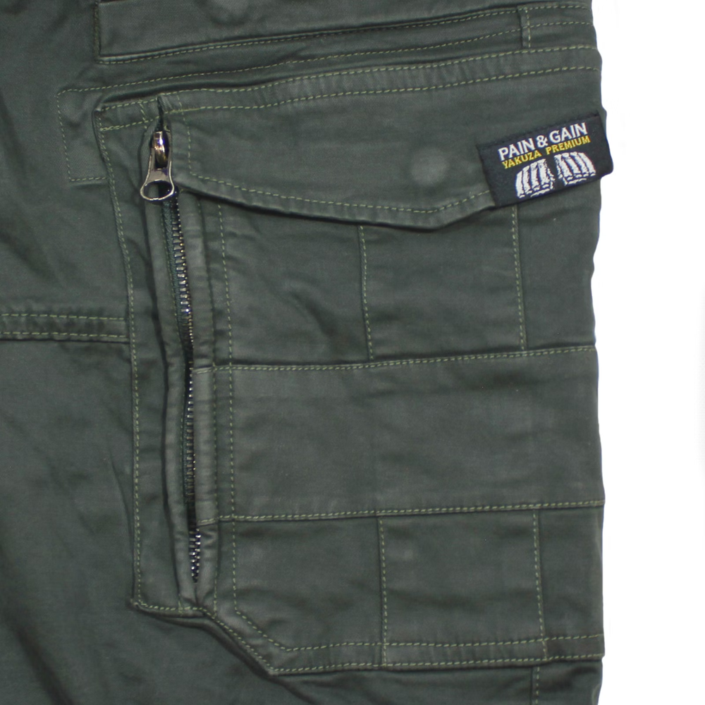 Карго штаны темно-серые Yakuza Premium 3952