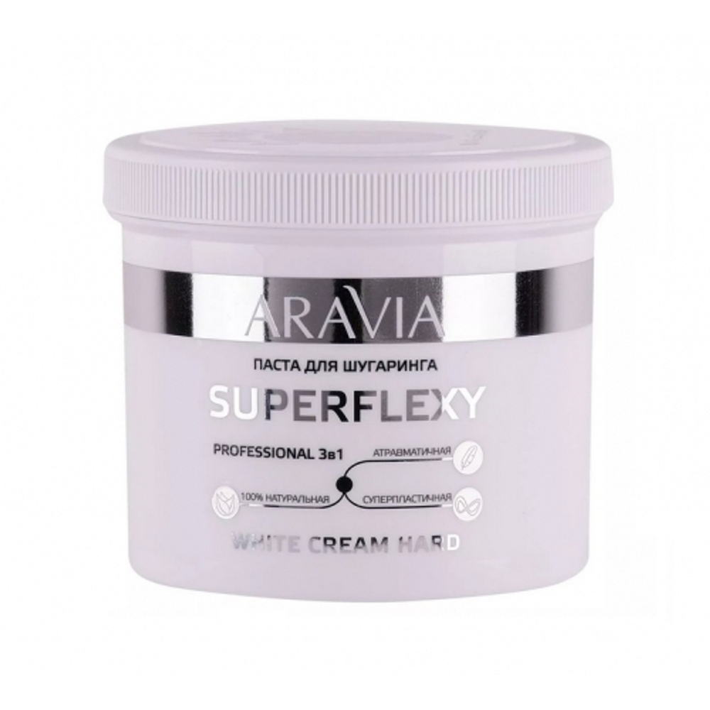 Сахарная паста для шугаринга «Superflexy White Cream», Aravia, 750 гр.