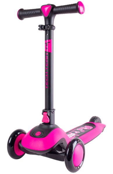 Детский складной трехколесный самокат TechTeam Safari от 3 до 5 лет