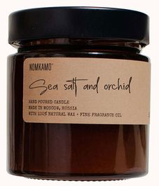 SEA SALT AND ORCHID свеча в янтарной банке, Nomkamo