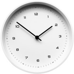 Часы настенные White, белые