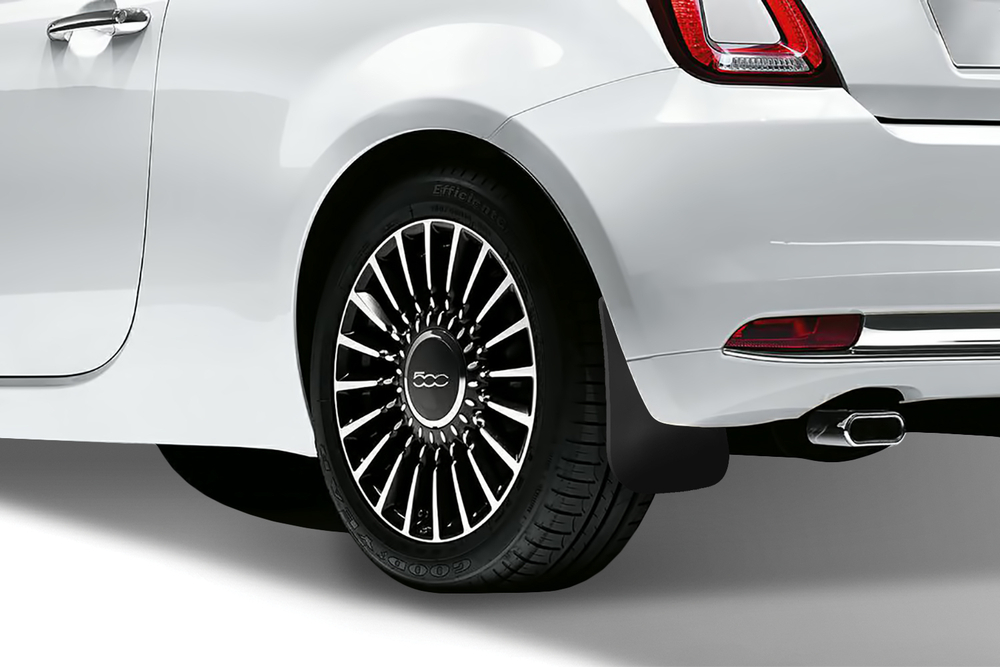 Брызговики задние FIAT 500, 2007-2011 2шт.(optimum) в пакете FROSCH.NLF.15.12.E11
