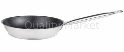 Сковорода Luxstahl 280/50 из нержавеющей стали, антипригарное покрытие