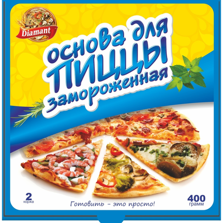 Тесто Основа для пиццы Diamant 400 гр