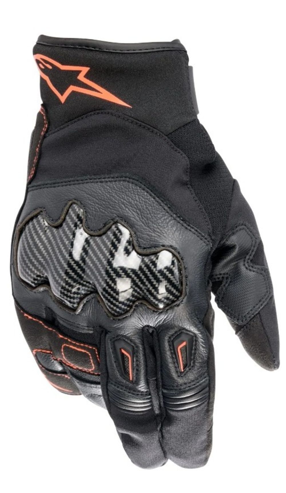 Gloves SMX-1 Drystar / Черно-красный