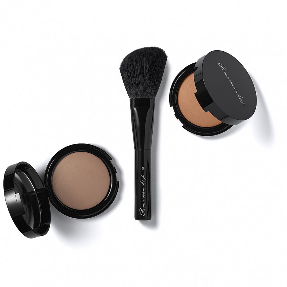 Кисть для скульптора и бронзера ROMANOVAMAKEUP Sexy Makeup Brush - S3