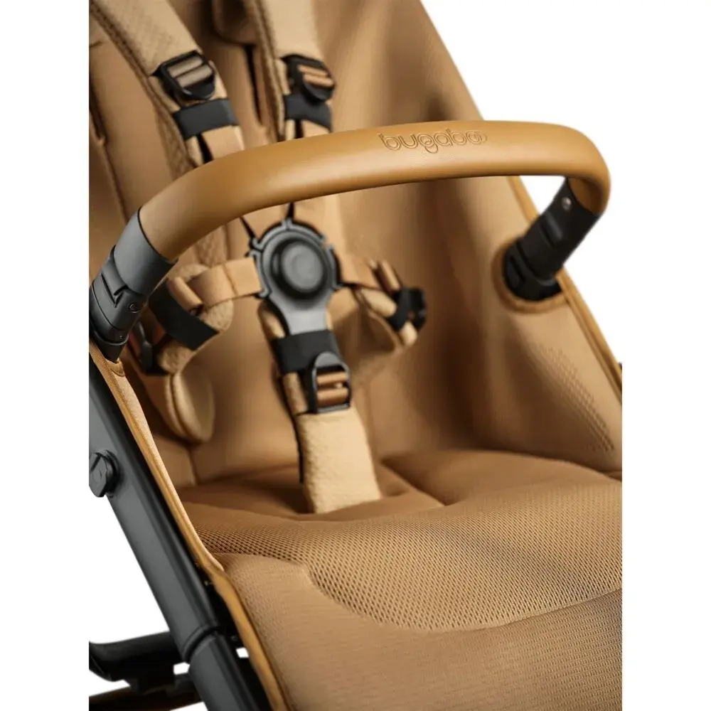 Коляска 2 в 1 Bugaboo Fox 5 Complete Noir Limited Edition Amber Glow