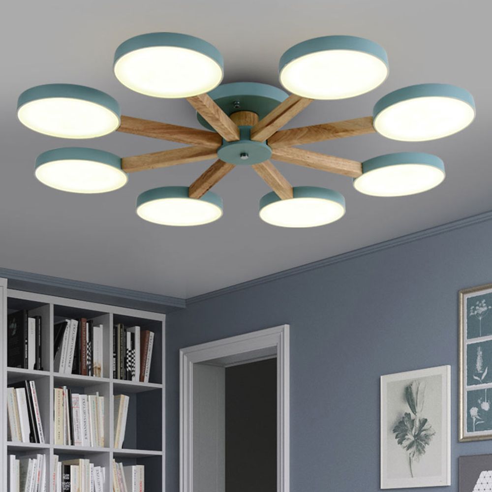 Потолочная Люстра Turna 6 Black By Imperiumloft