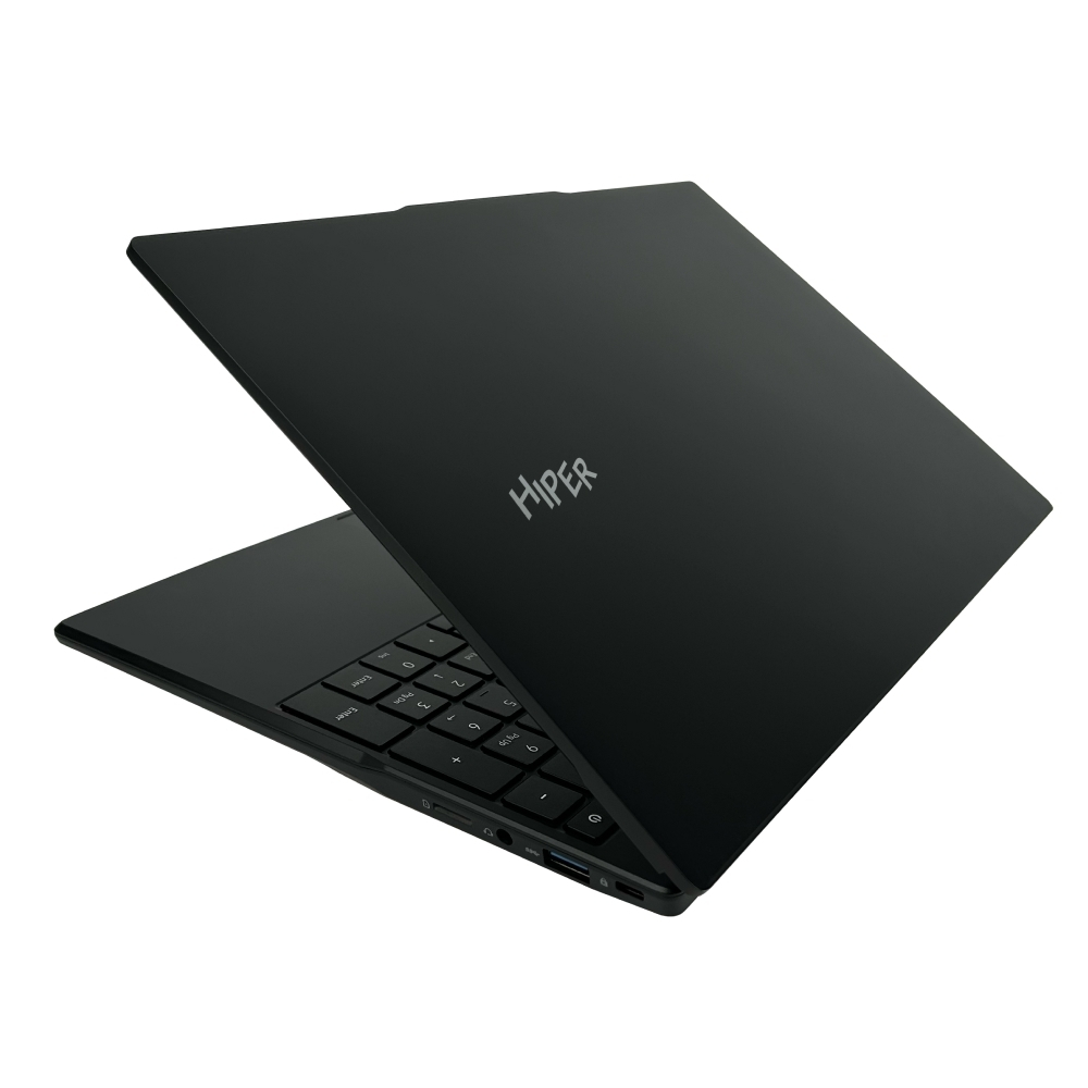 Ноутбук Hiper Workbook I151 [FWBC151-I312UR08N2FABWPG] Black 15.6" (FHD IPS i3-1215U / 8Gb / 256Gb SSD / W11Pro)