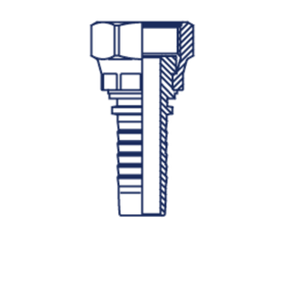 Фитинг DN 12 ORFS (Г) 20x1.5
