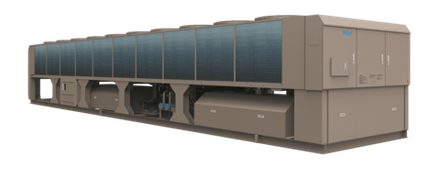 Модульный инверторный чиллер с винтовым компрессором MDVS-CAF330HV (LA) серии AirBoost (LA)