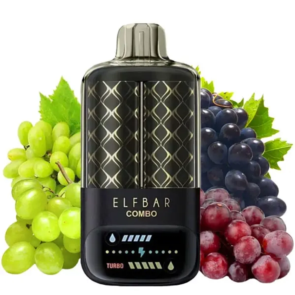 Elf Bar COMBO 25000 - Grape Mary Drink (5% nic)