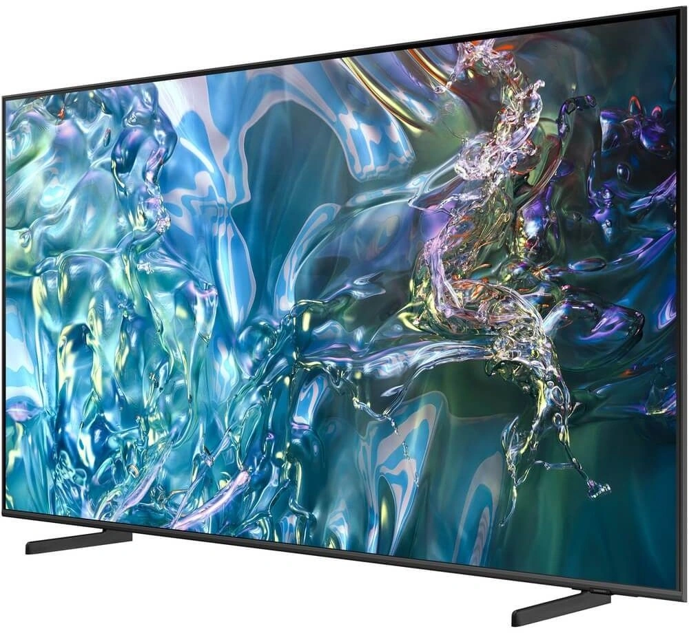 Телевизор QLED Samsung 85" QE85Q60DAUXRU Series 6 серый 4K Ultra HD 60Hz DVB-T2 DVB-C DVB-S2 USB WiFi Smart TV (RUS)