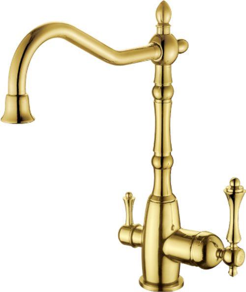 77022-E Смеситель однорыч  для кухни (ЗОЛОТ) GANZER  (10/1шт)