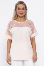 Блуза Айова (бежевая) Б13538-18М LT Collection