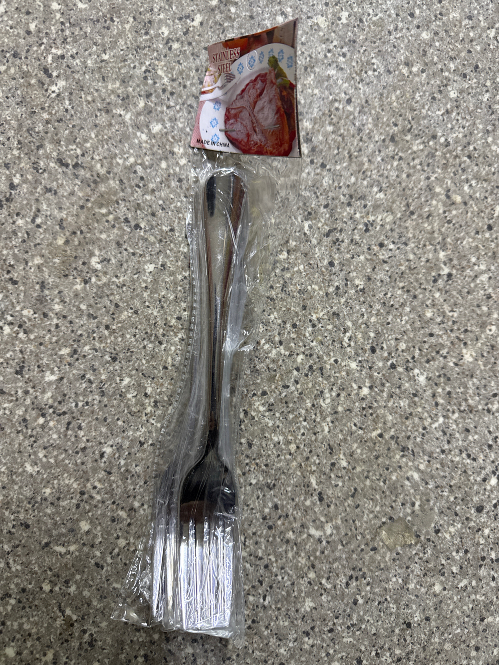 вилка гладкая 6 шт