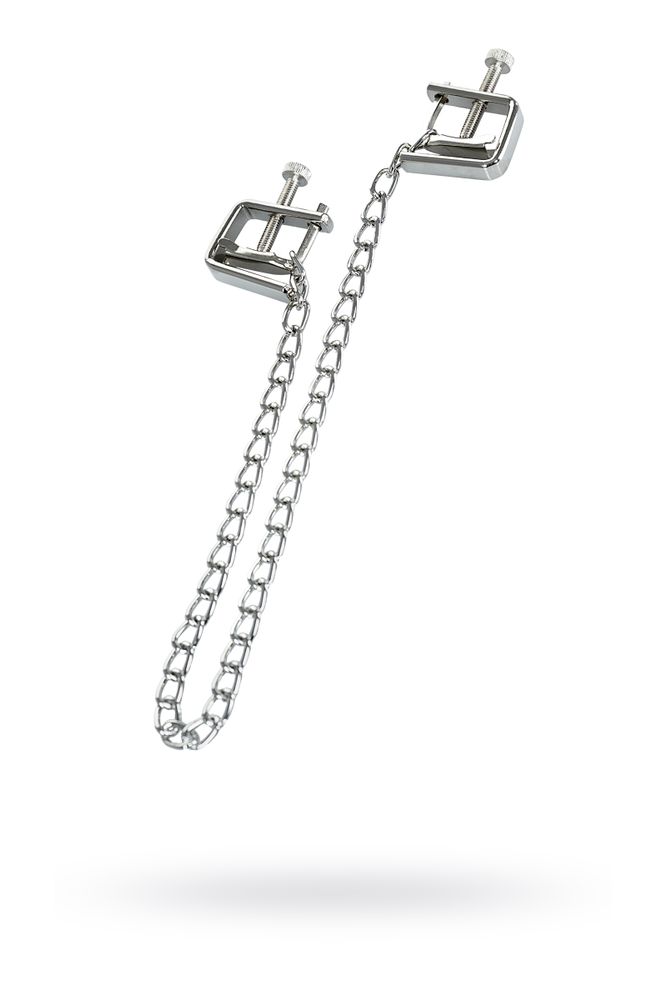 Зажимы для сосков toyfa theatre с цепочкой