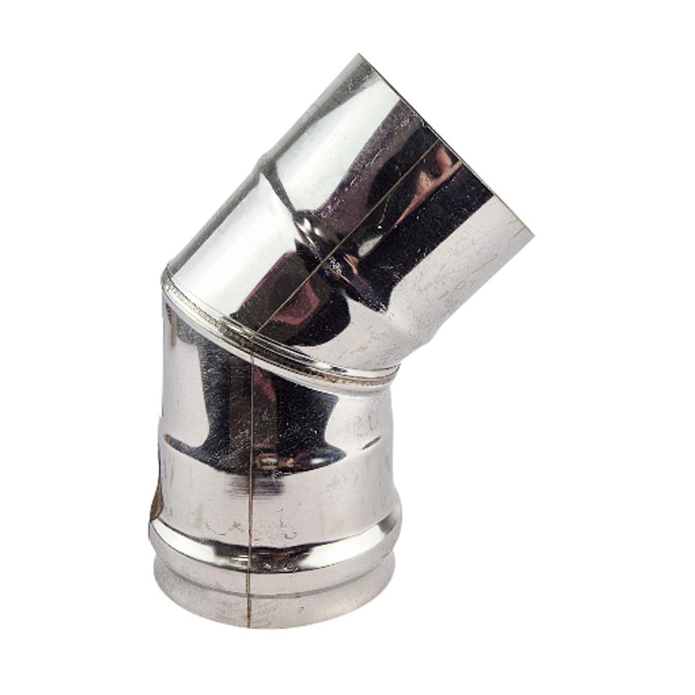 Колено угол 135° (430/0,5 мм) Ф 100 нерж (Ferrum)