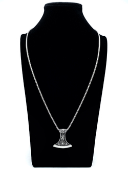 Славянский оберег Секира Перуна (Гром Секира Тора) магический амулет на цепочке