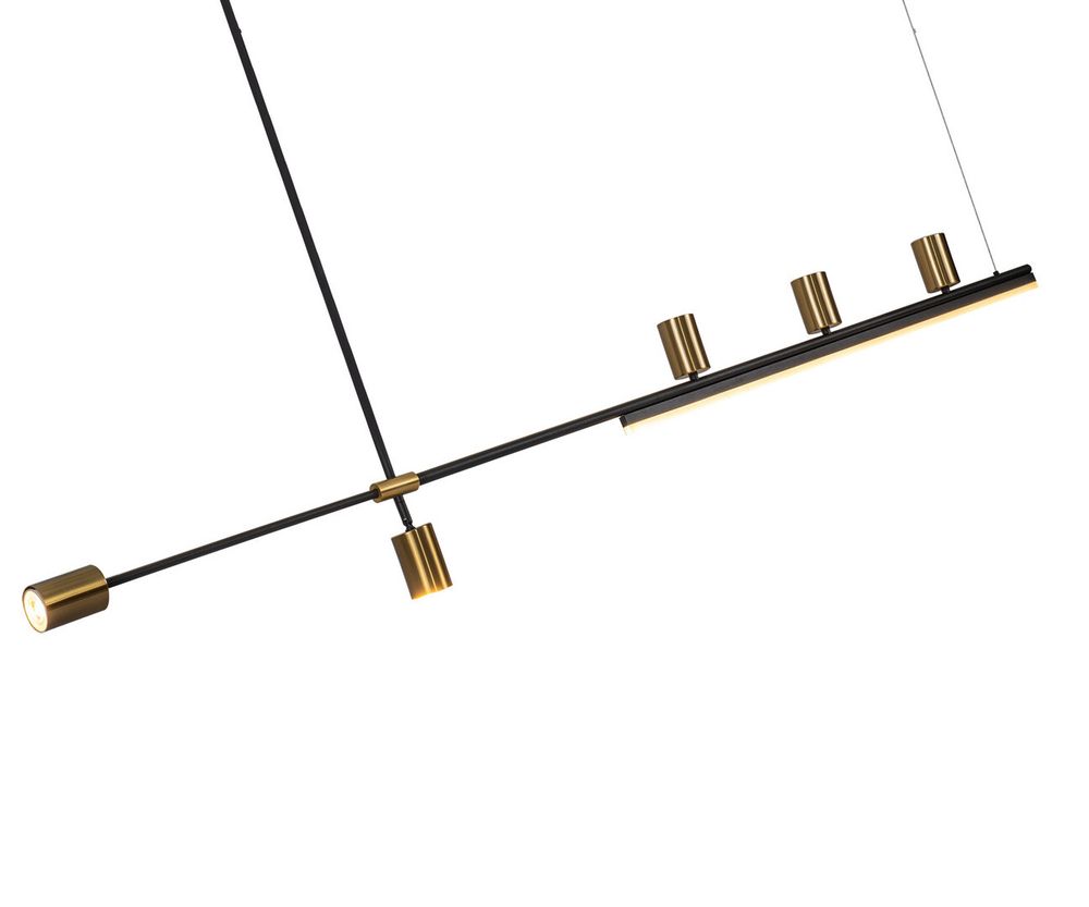 Kink Light 07618-150,36 Люстра Рия латунь L150