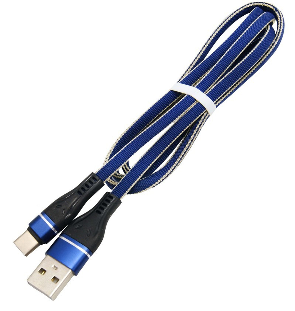 Кабель USB - TypeC A917 3А (синий) 1м