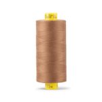Нитка Gutermann Mara 120 (1000 метров), 1 кат., универсальная | 124 золотисто-коричневый