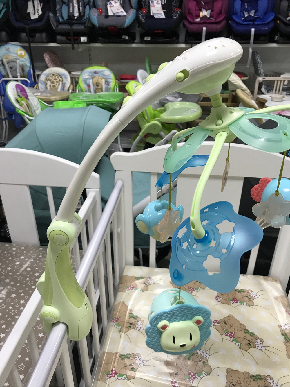 Карусель музыкальная 4 режима, проектор арт. М6908-01