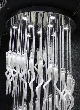 cristal  cascade chandelier  11-06  by Cristallino