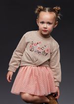 пуловер с юбкой