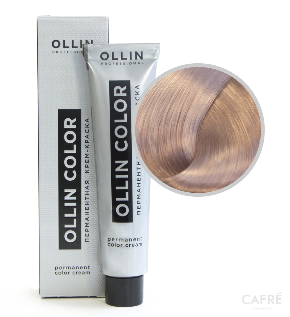 Ollin Color Крем-краска для волос, перманентная, тон №9-21, Блондин фиолетово-пепельный, 60 мл