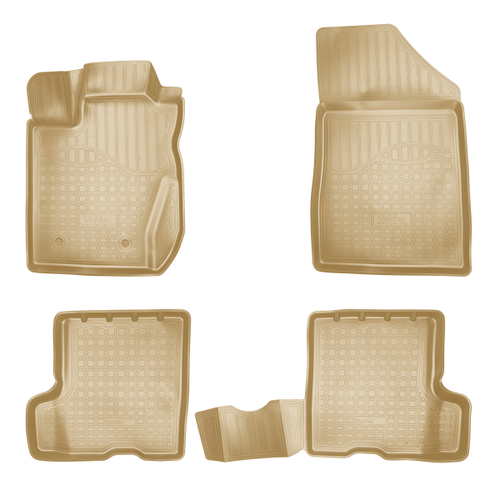 Ковры в салон Norplast/Unidec для VAZ Lada X-Ray (2015-)Полиуретан,Бежевый,без ящика арт.NPA11-C94-750-B