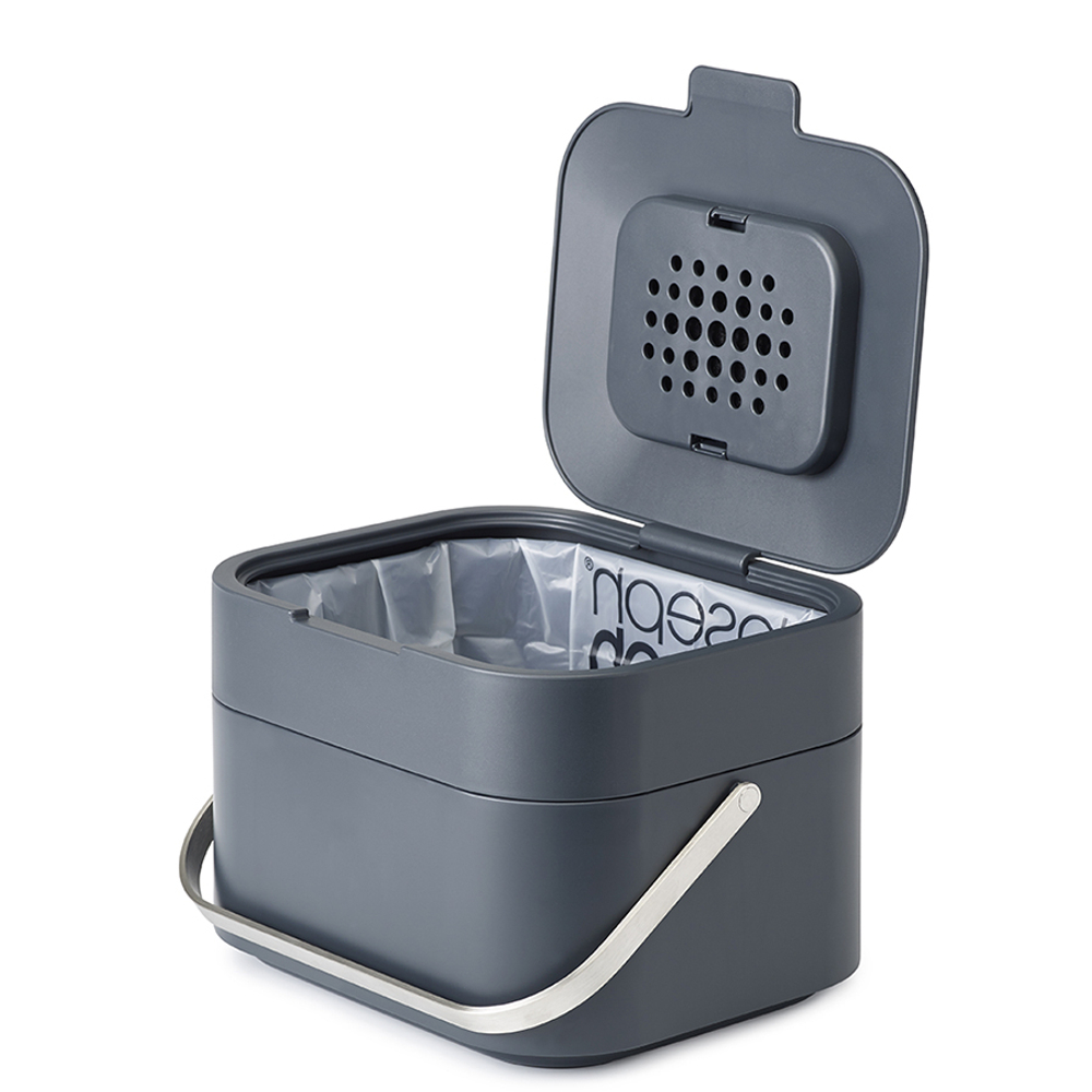 Контейнер для пищевых отходов Stack 4 графит Joseph Joseph