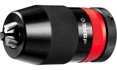 ЗУБР d 0 -16 мм, высокоточный, быстрозажимной патрон с фиксирующим кольцом для станков, Профессионал (29088-16)