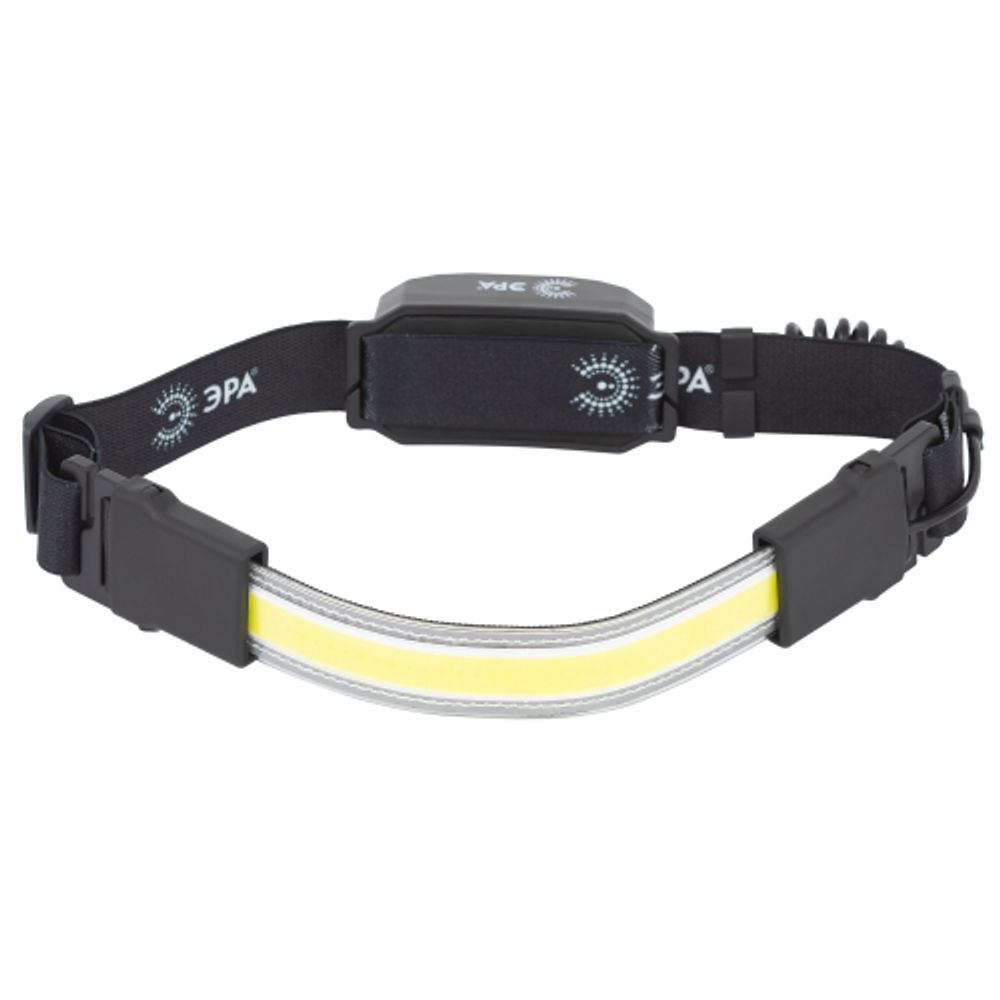 Фонарь налобный светодиодный ЭРА GA-807 Кибер аккумуляторный 5 Вт COB, 3 режима, miscro USB | Налобные фонари