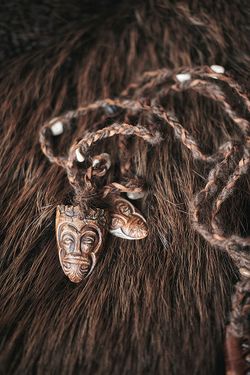 Брелок из меха «Енотик»