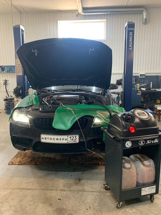 Замена масла в АКПП