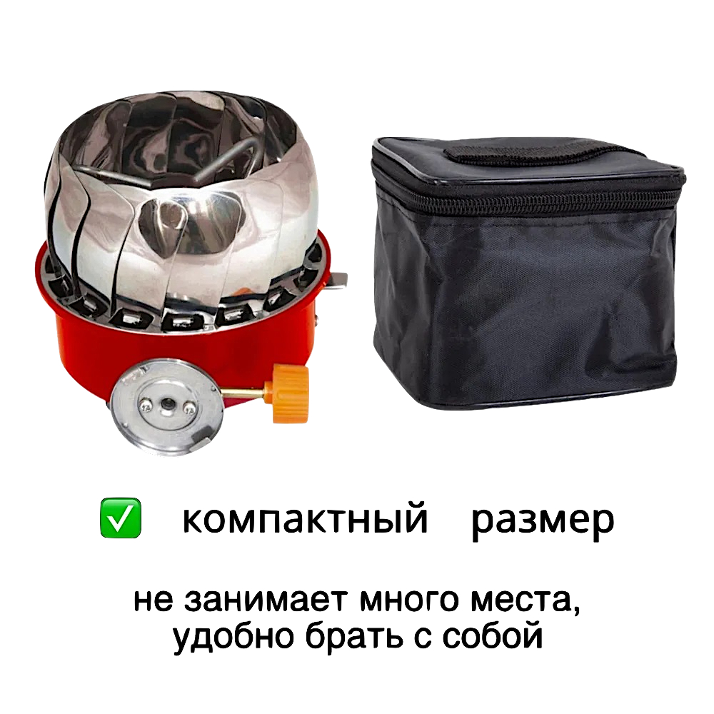 Газ. плита Мини Печь Веерная N18 / K-205 больная 2.8кВт 100г/ч 0.715кг