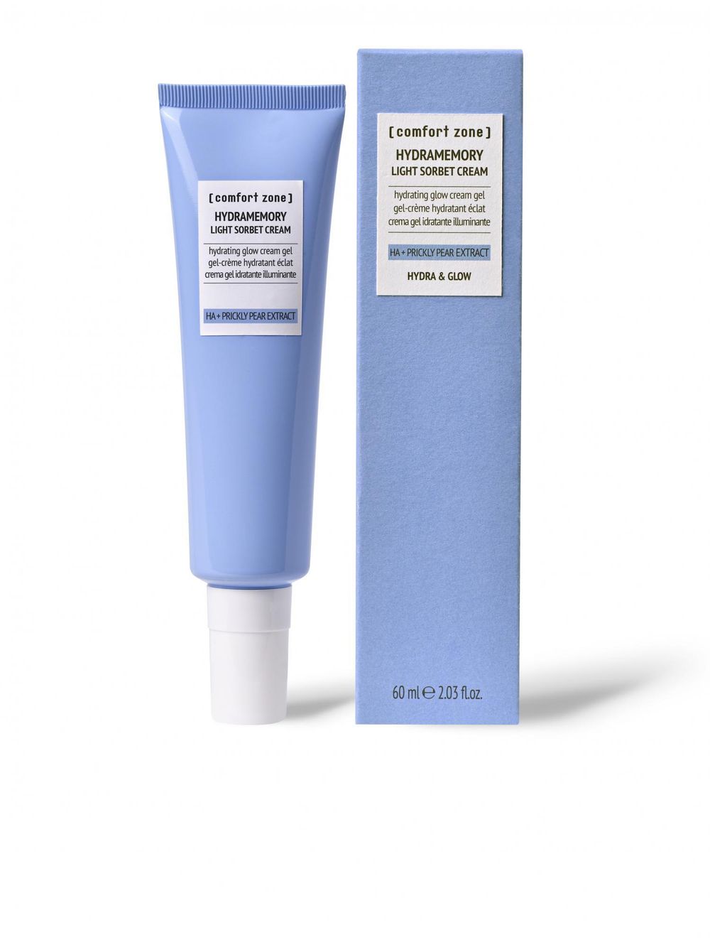Легкий крем-сорбет для глубокого увлажнения и сияния Comfort Zone Hydramemory Light Sorbet Cream 60 мл