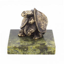 Статуэтка из бронзы и змеевика "Черепахи" G 117929