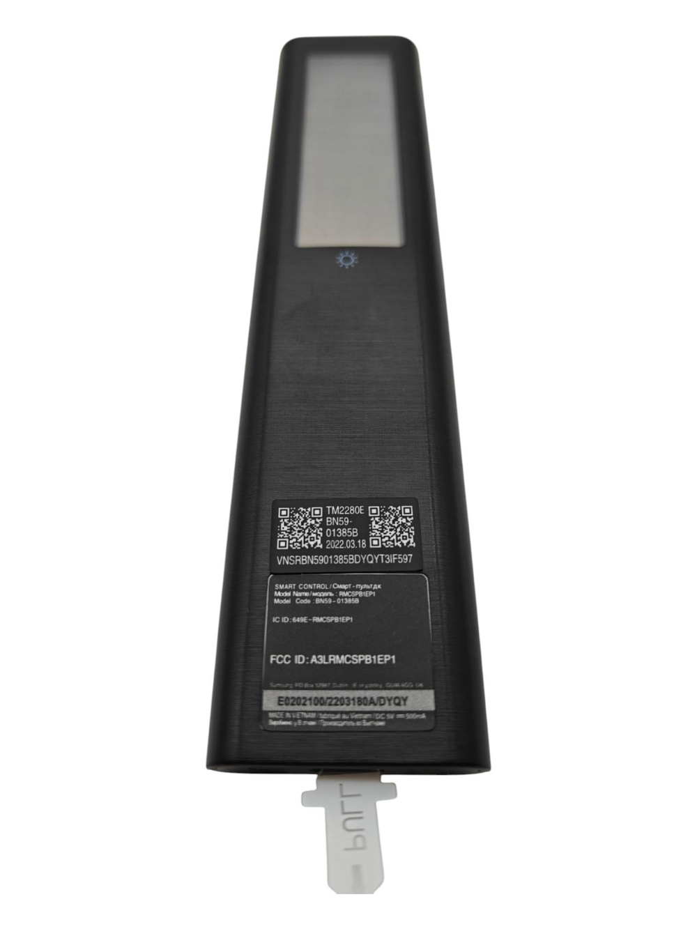 Пульт ДУ Samsung BN59-01385K с голосовым управлением Smart Control для телевизора