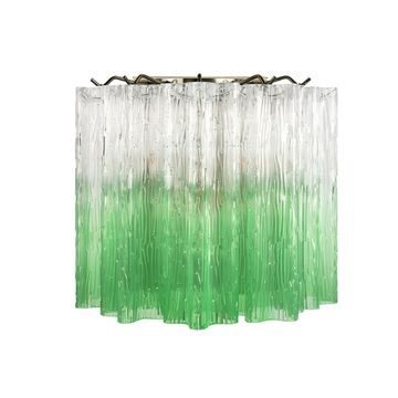 Бра 3*Е14 10580W Clear green зеленый градиент Murano LOFT IT