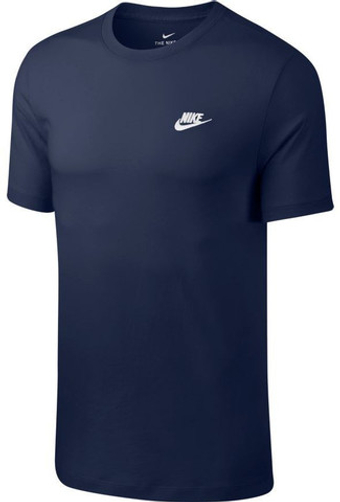 Мужская теннисная футболка Nike NSW Club Tee M - небесный