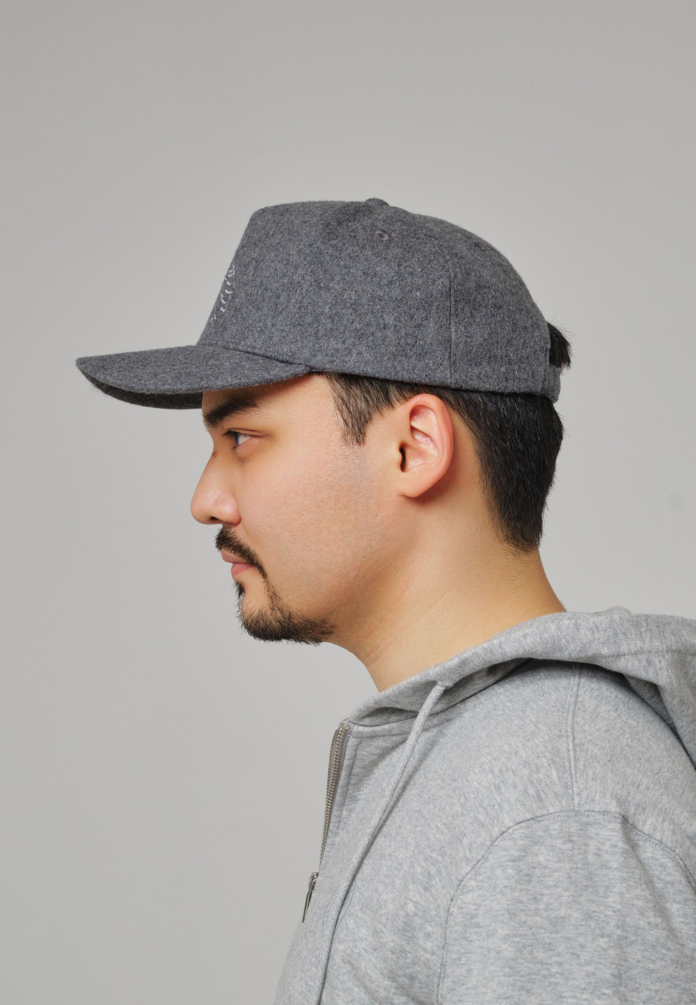 Кепка шерсть KOK BORI GREY