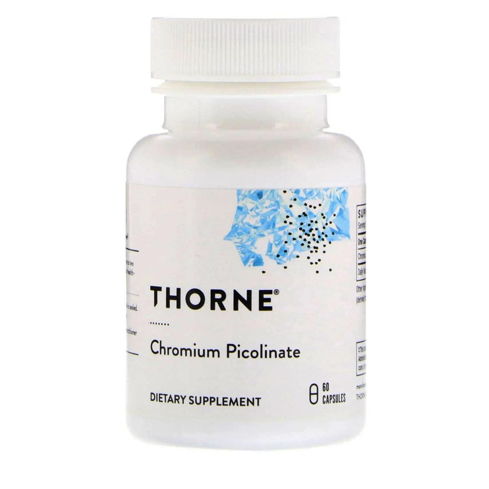 Thorne Chromium picolinate 60 caps.