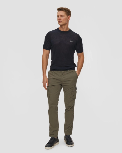 Брюки из хлопка